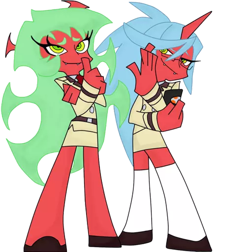 Scanty and Kneesocks